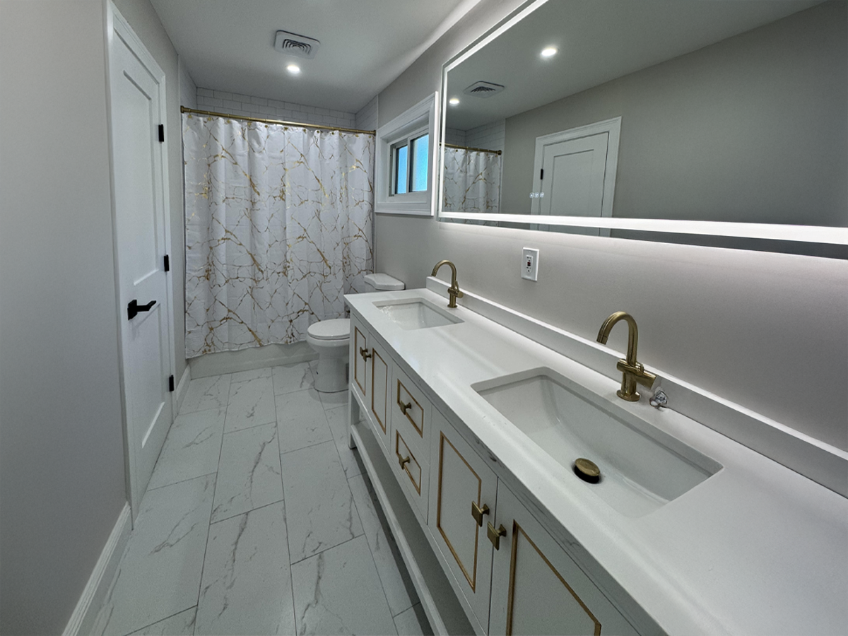 new bathroom goldstar